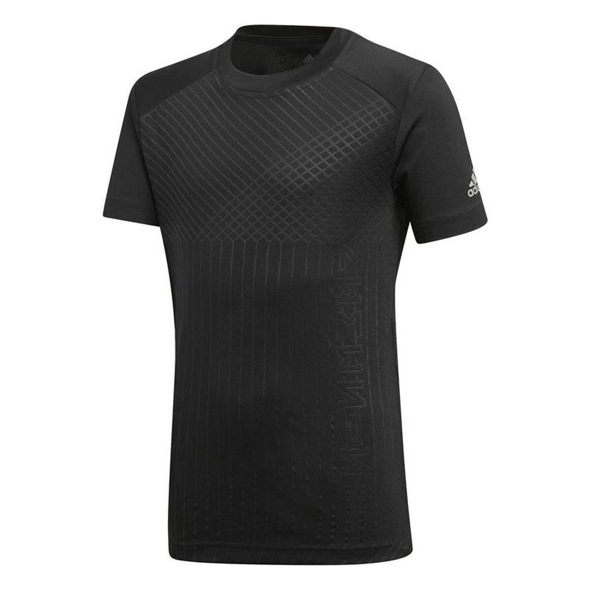 Children's Short Sleeved Football Shirt Adidas Nemeziz Black-0