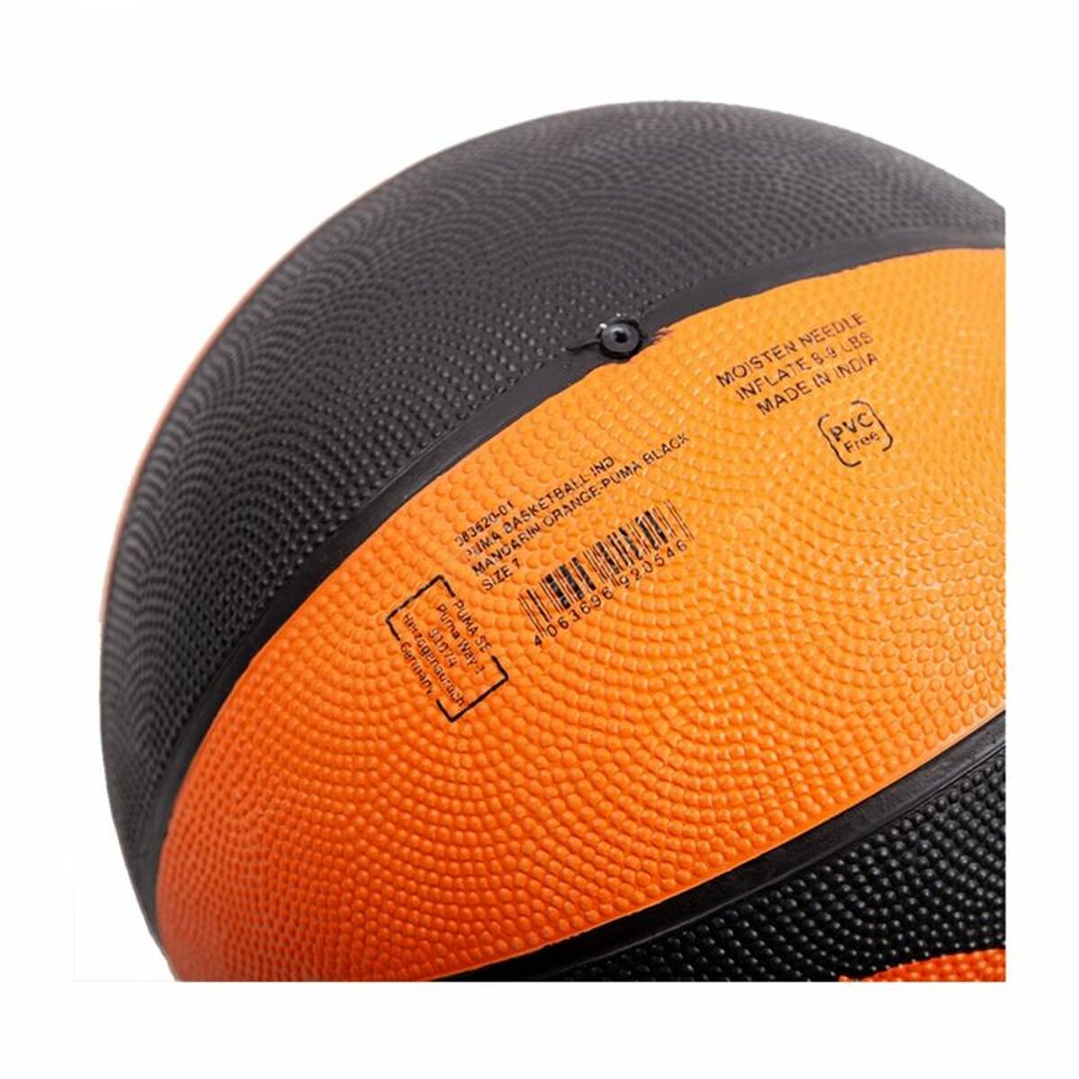 Basketball Ball Puma Indoor Black Orange 6 Years-2