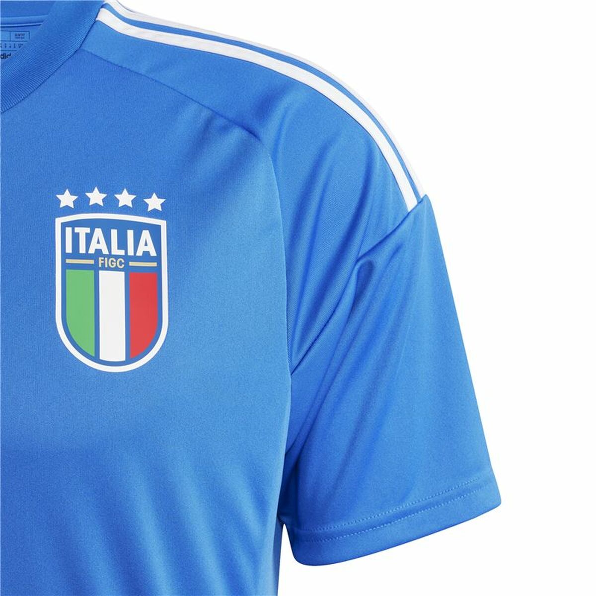 Men's Short-sleeved Football Shirt Adidas Italia 1ª 24 Blue-5
