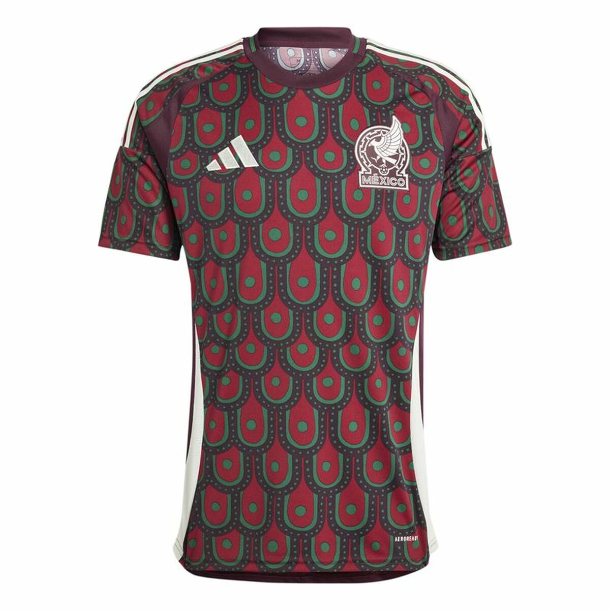 Men's Short-sleeved Football Shirt Adidas México 1ªEquipación (S)-0