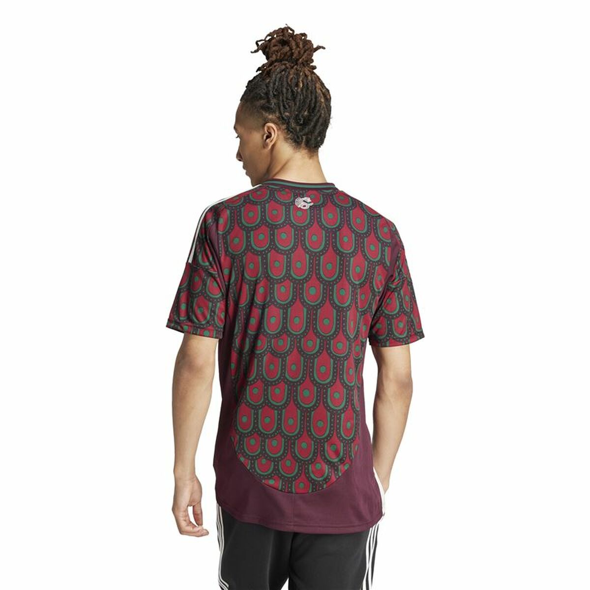Men's Short-sleeved Football Shirt Adidas México 1ªEquipación (S)-6