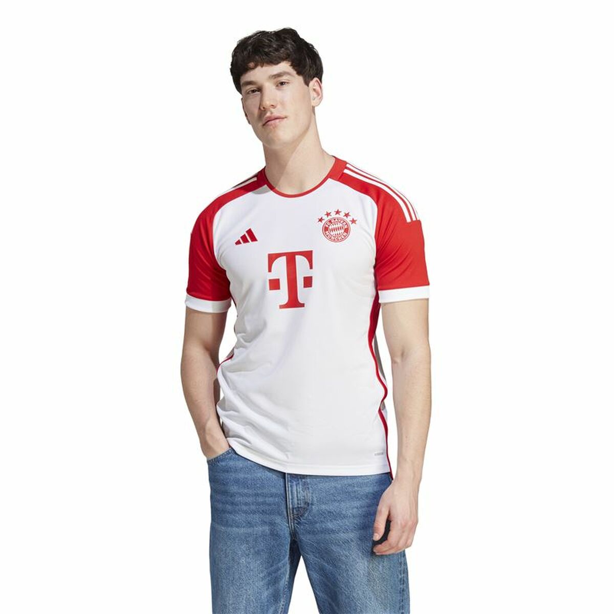 Men’s Short Sleeve T-Shirt Adidas Bayern de Munich-8