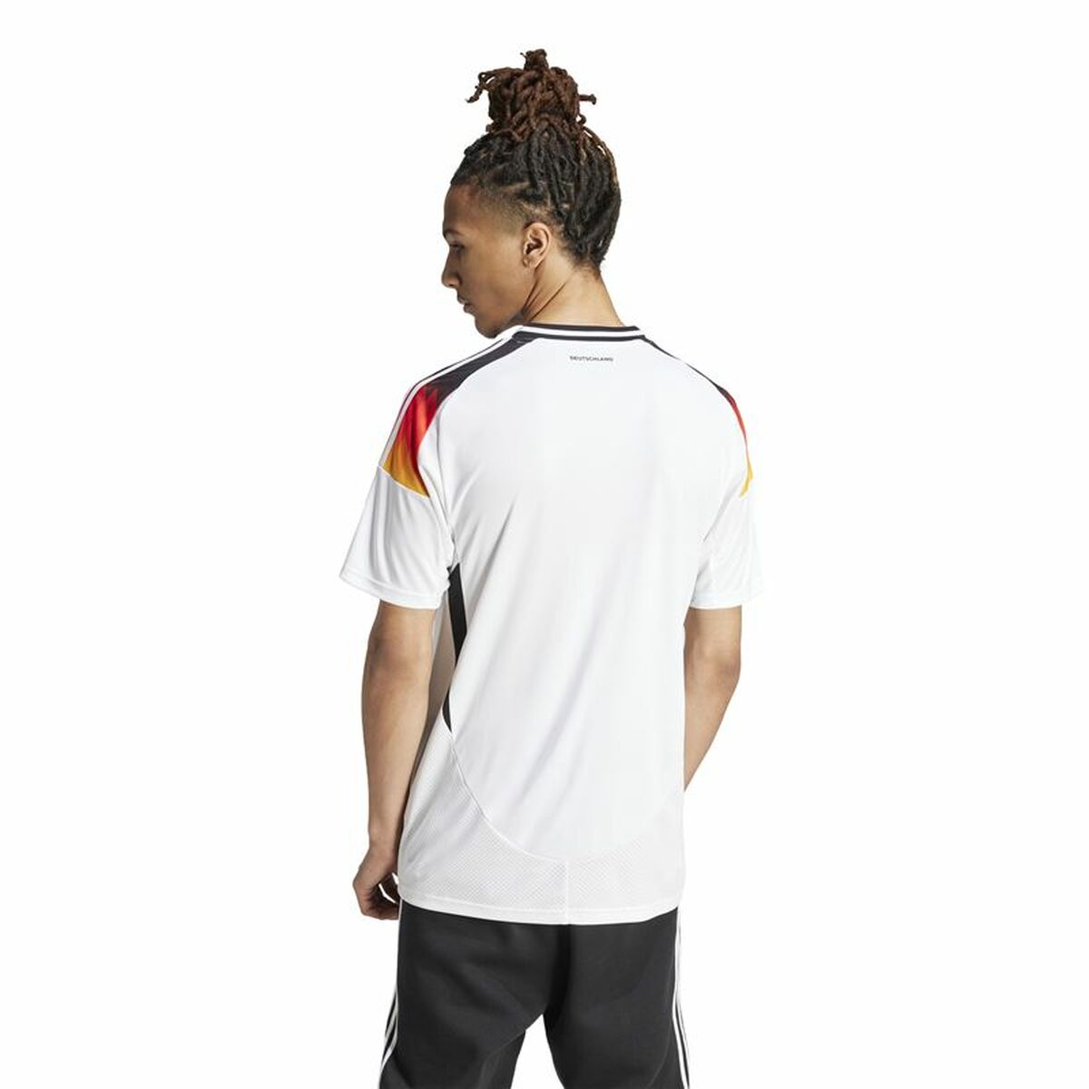 Men's Short-sleeved Football Shirt Adidas Alemania (XL)-8
