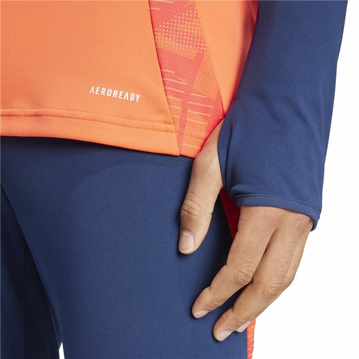 Men’s Long Sleeve T-Shirt Adidas Tiro24 Training Orange-5