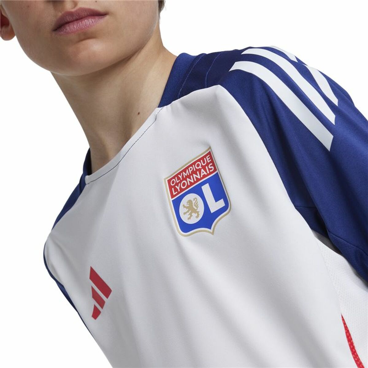 Children's Short Sleeved Football Shirt Adidas Tiro24 Blue (9-10 Years)-6