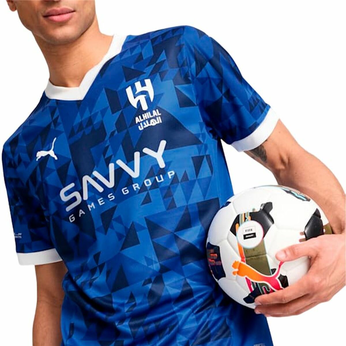 Men’s Short Sleeve T-Shirt Puma Al-Hilal 2024 2025-6