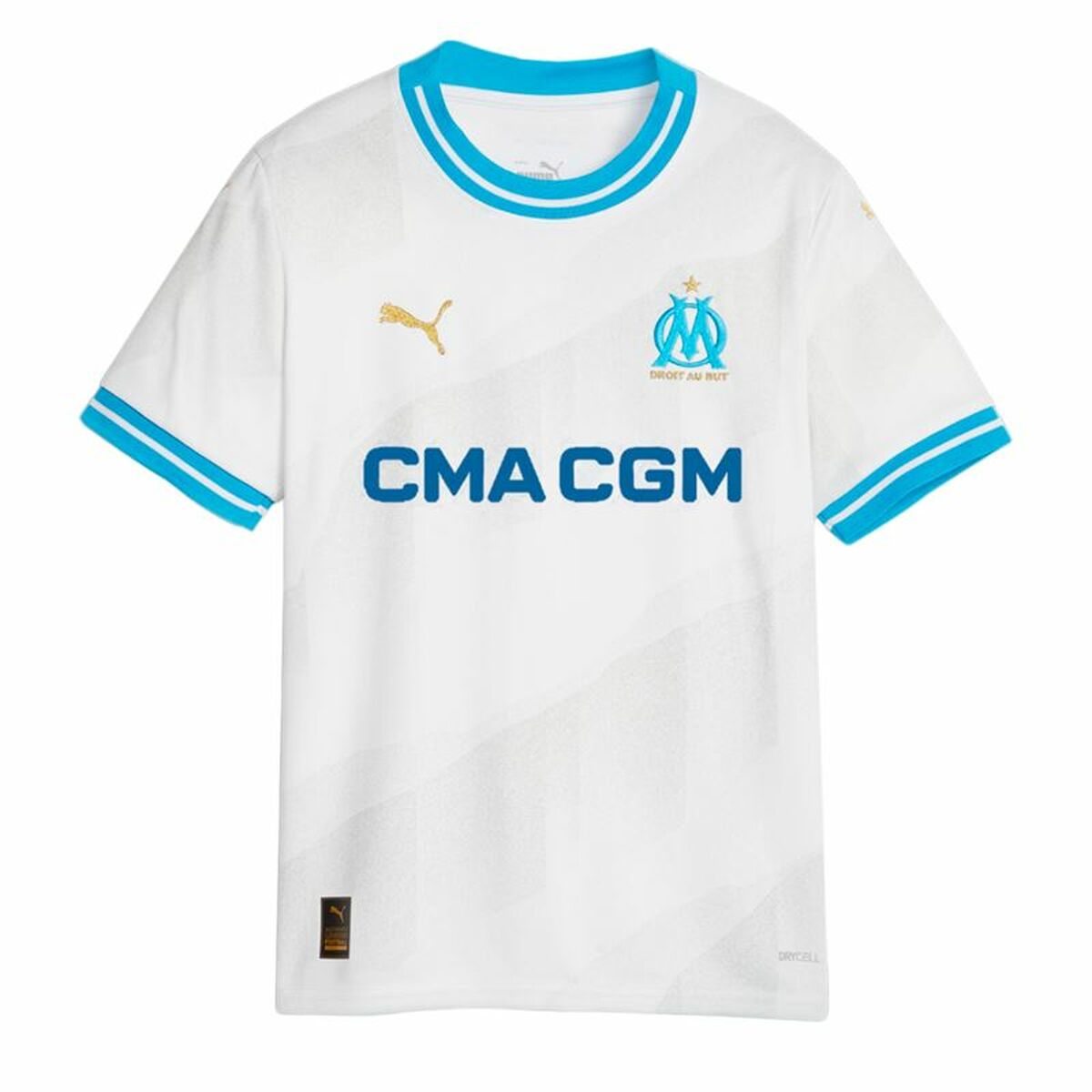 Child's Short Sleeve T-Shirt Puma Olympique de Marsella-7