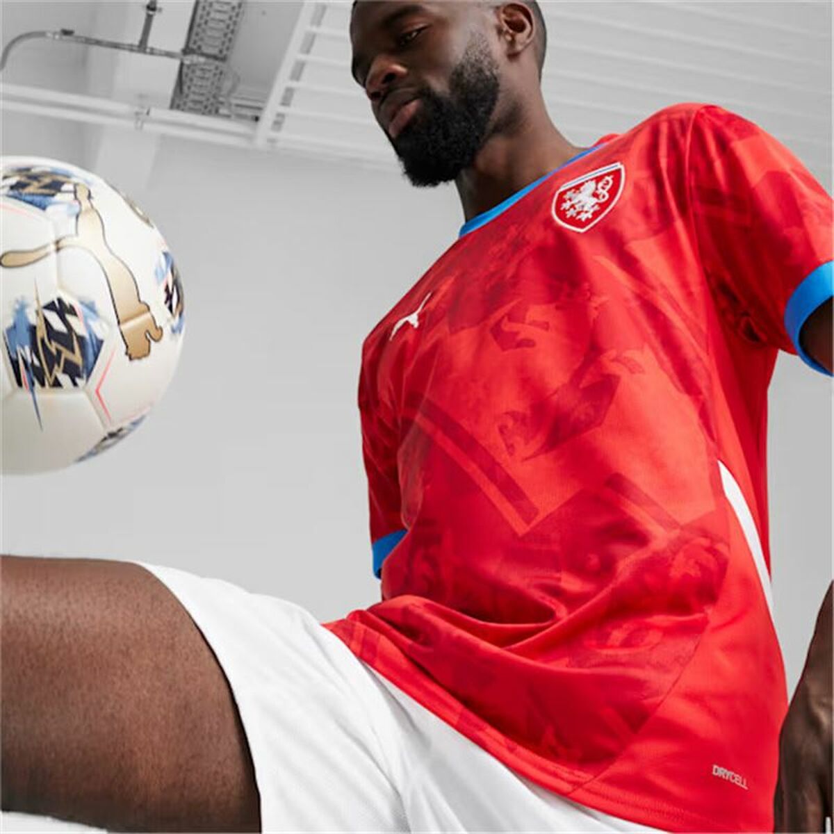 Men’s Short Sleeve T-Shirt Puma Repúplica Checa 2024-5