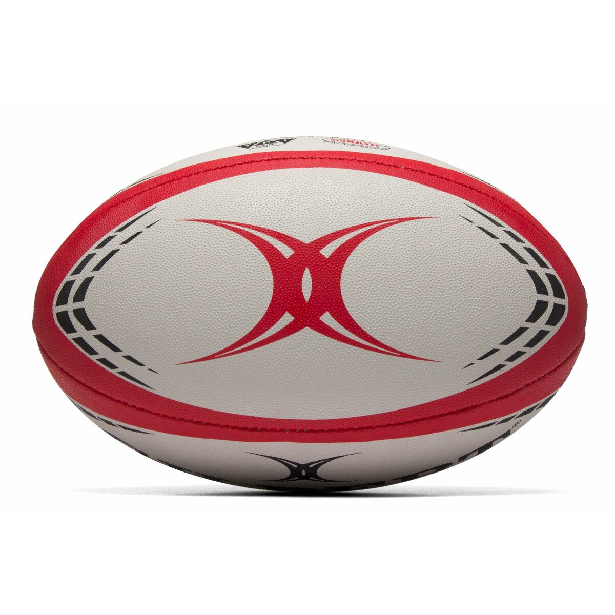 Rugby Ball Gilbert G-TR4000 White 28 cm Red-2