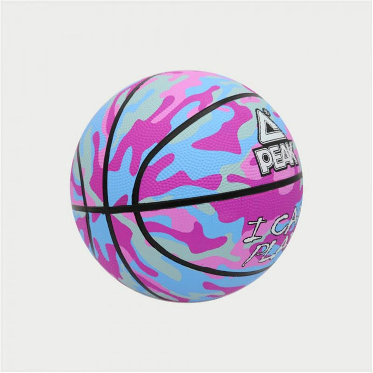 Basketball Ball Peak Peak Camo Ball Blue Light Pink (Size 5)-3