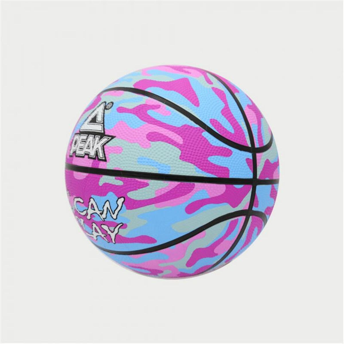 Basketball Ball Peak Peak Camo Ball Blue Light Pink (Size 5)-2