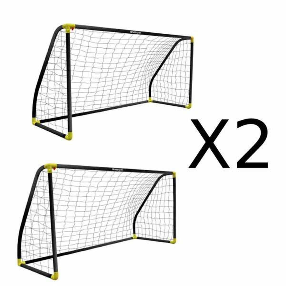 Set of 2 football goals Ociotrends 180 x 91 x 120 cm-1