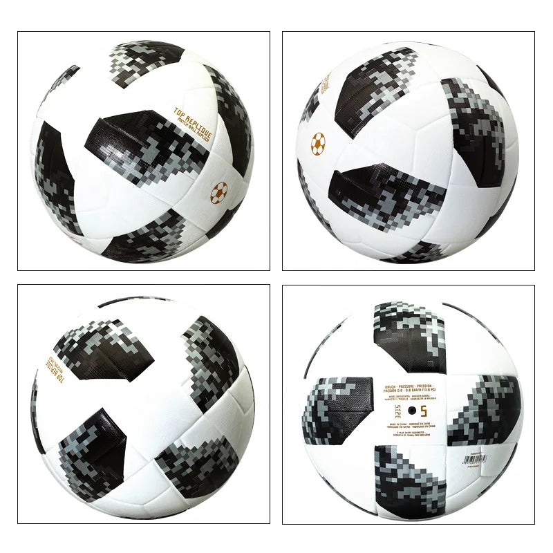 Factory Wholesale Custom Best PU Quality Soccer Balls Durable Adhere to Long-term Thermal Bonding Soccer