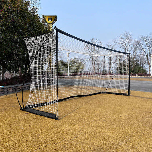 Huian Professional Soccer Goal Net with Steel Frame - Portable & Anti-Tear