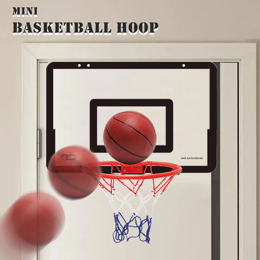 Basketball Stand, Indoor and Outdoor Basketball Backboard Wall Mounted Adhesive Hook for Gyms Schools Home Gifts for Boys Girls