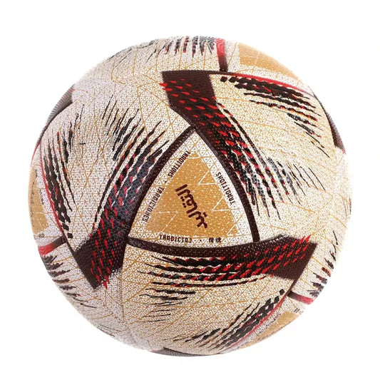 2025 High Quality Soccer Ball Official Size 5 PU Material Seamless Wear Resistant Match Training Football Futbol Voetbal Bola