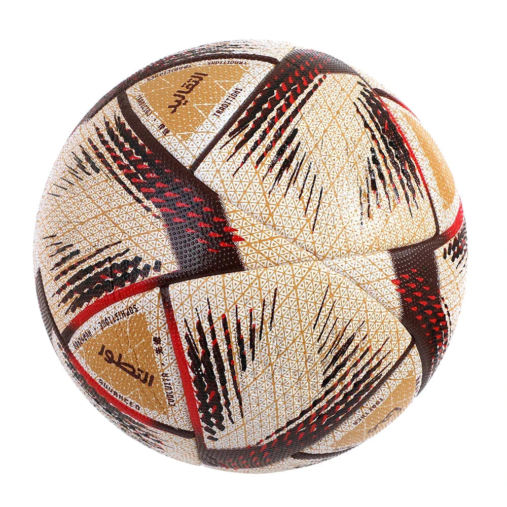 2025 High Quality Soccer Ball Official Size 5 PU Material Seamless Wear Resistant Match Training Football Futbol Voetbal Bola