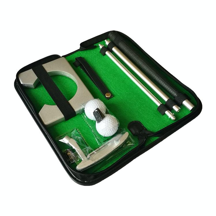Indoor Golf Putter Set with Zipper Pack