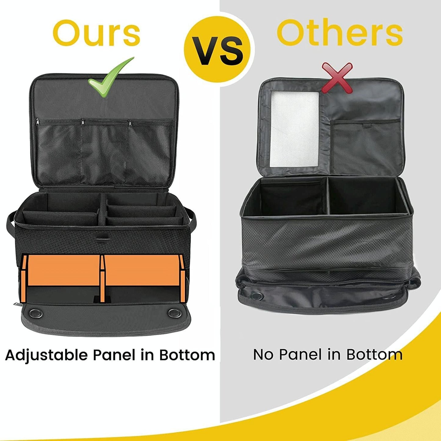 Portable Golf Bag for Outdoor Accessories - Foldable and Convenient