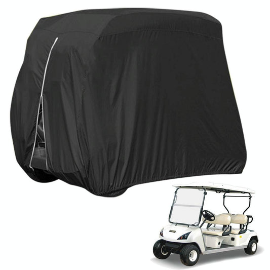 Waterproof Golf Cart Scooter Cover - 285x122x168cm - Black