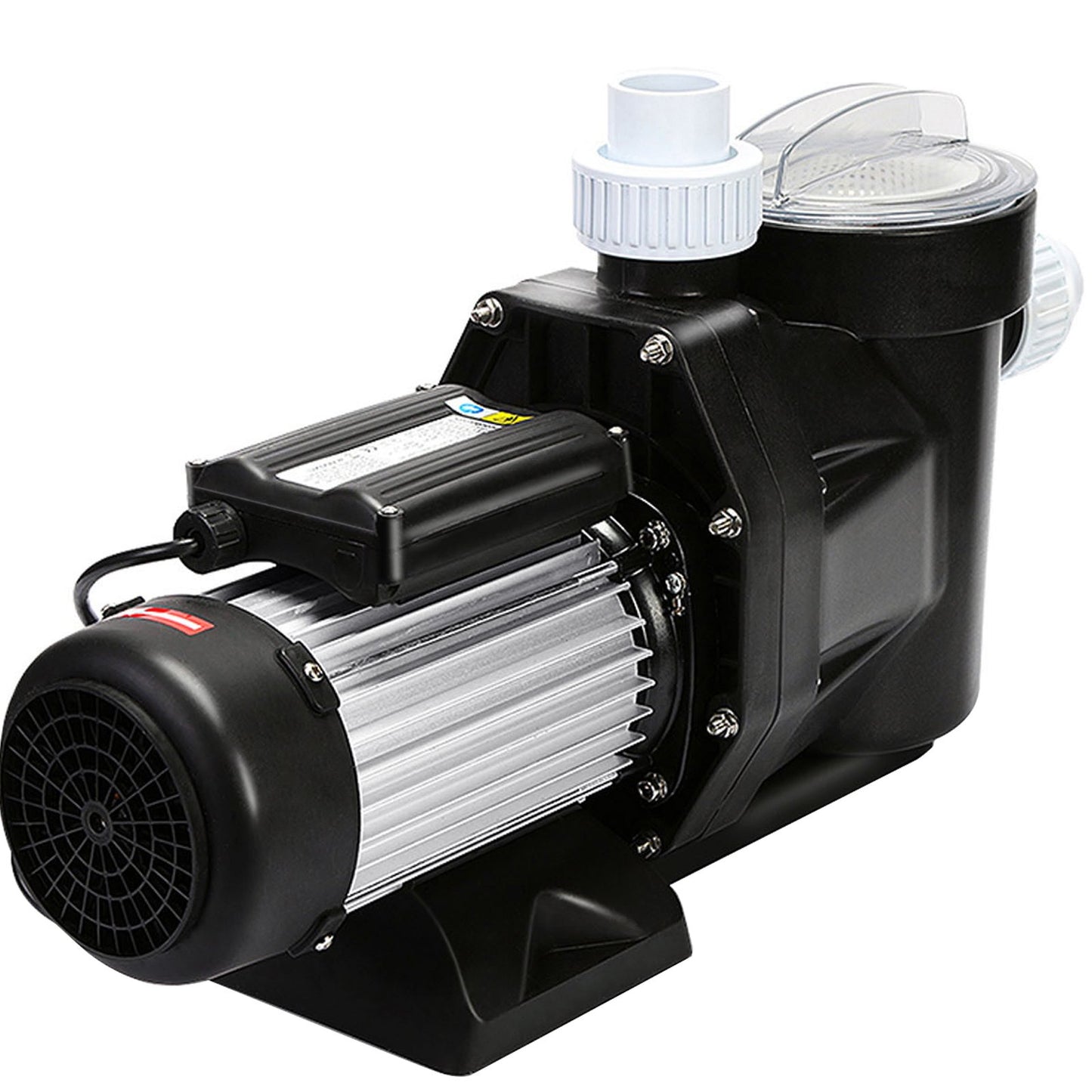 VEVOR Swimming Pool Filter Pump 2.5HP, 1850W Swimming Pool Pump 148GPM, Single Speed Filter for Spa Water Circulation Above Ground Apply Swimming Pool, Bathtub