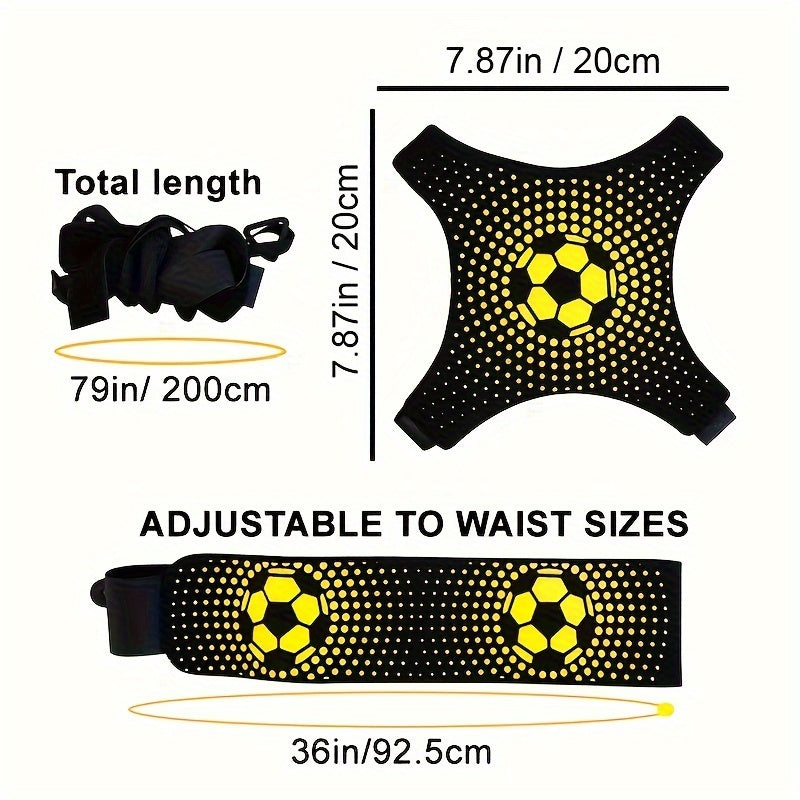 Soccer/Volleyball/Rugby Trainer For Beginner, Football Rebounder Set For Self Training, Auxiliary Fitness Equipment