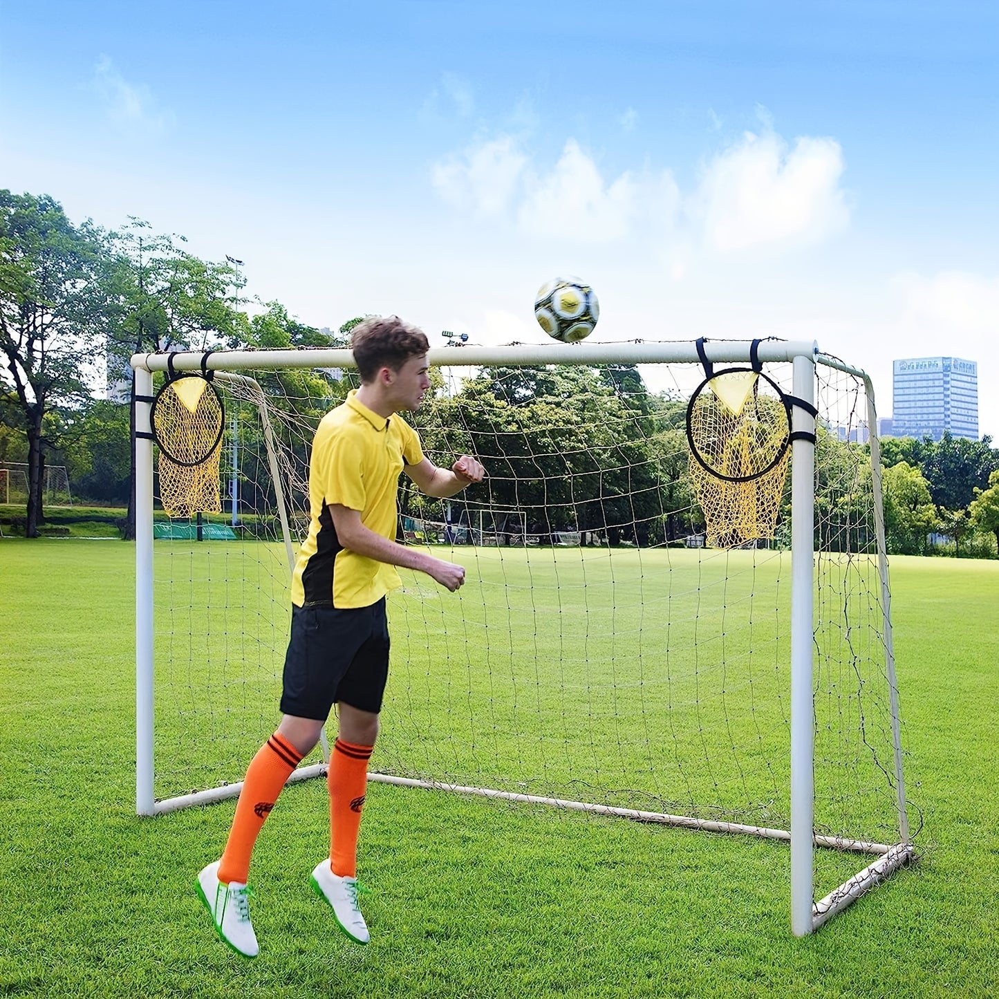 Football Training Target Net, Portable Sports Soccer Goal For Throwing Training, Football Net, Soccer Training Equipment