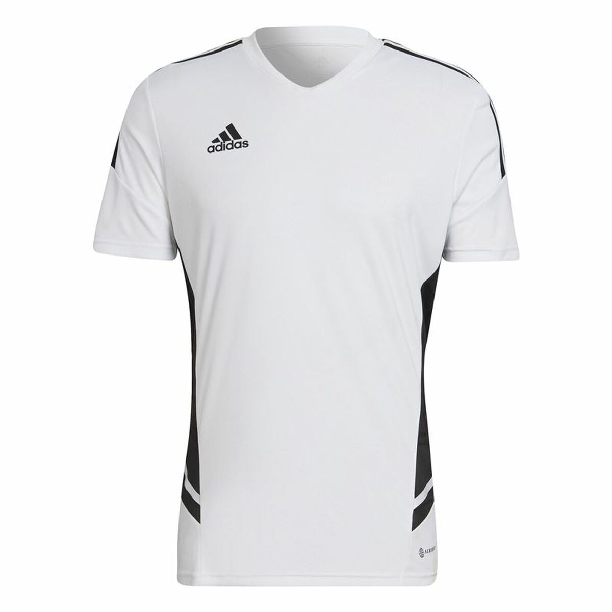 Men's Short-sleeved Football Shirt Adidas Con22 White-0