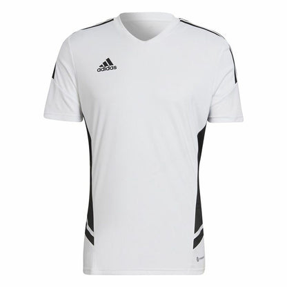 Men's Short-sleeved Football Shirt Adidas Con22 White-0