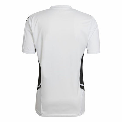 Men's Short-sleeved Football Shirt Adidas Con22 White-7