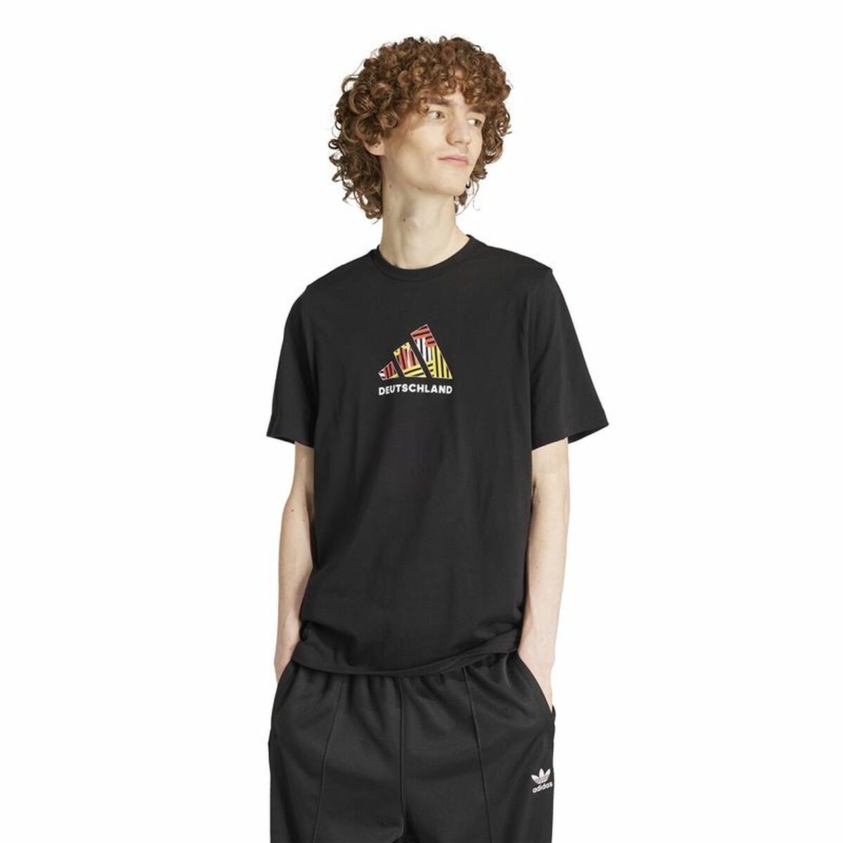 Men's Short-sleeved Football Shirt Adidas Football Germany Fan Graphic (XL)-7