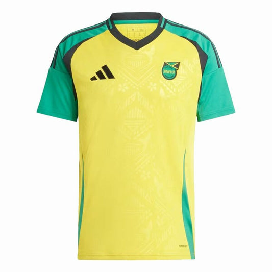 Football T-Shirt Adidas Jamaica 2024 Home Yellow-0