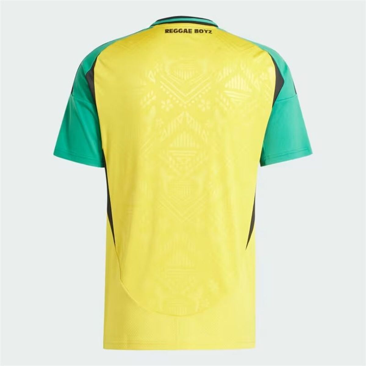 Football T-Shirt Adidas Jamaica 2024 Home Yellow-9
