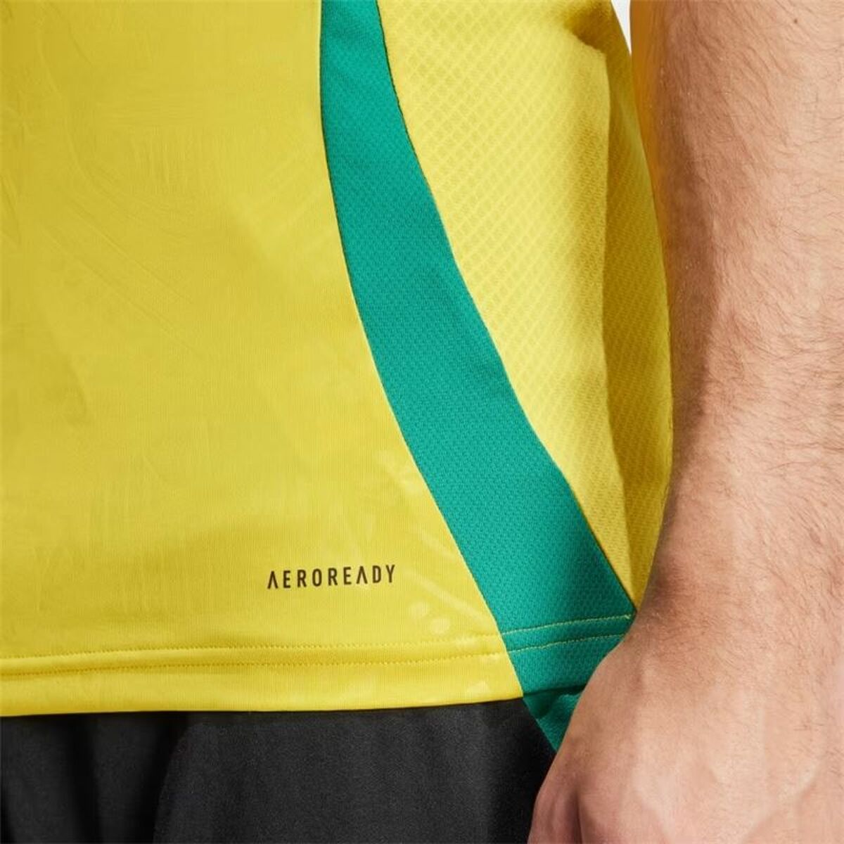 Football T-Shirt Adidas Jamaica 2024 Home Yellow-6