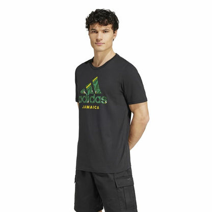Football T-Shirt Adidas Jamaica Seasonal Graphic Blue-8