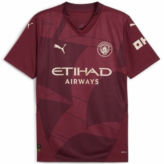 Men's Short-sleeved Football Shirt Puma Mcfc Third Jersey Replica-0