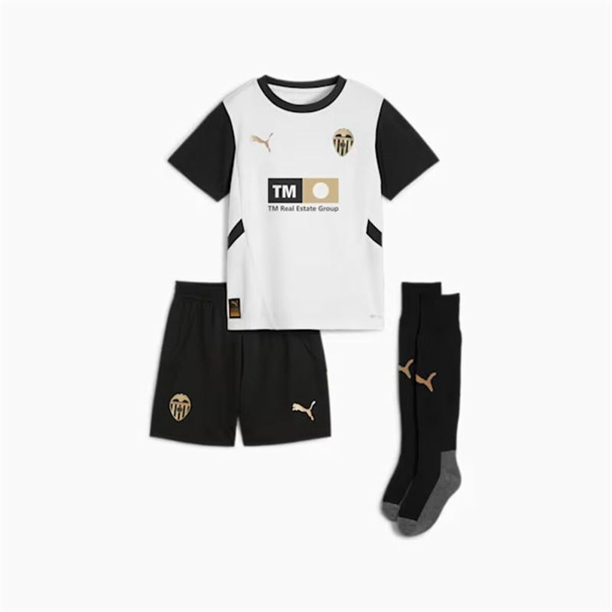 Gift Set for Babies Puma Valencia C.F Home Minikit White-6