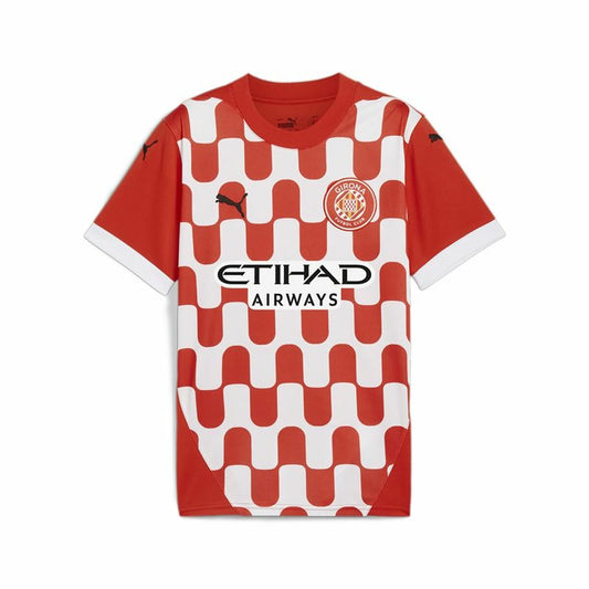 Children's Short Sleeved Football Shirt Puma Girona 24/25 Home Replica Infantil-0