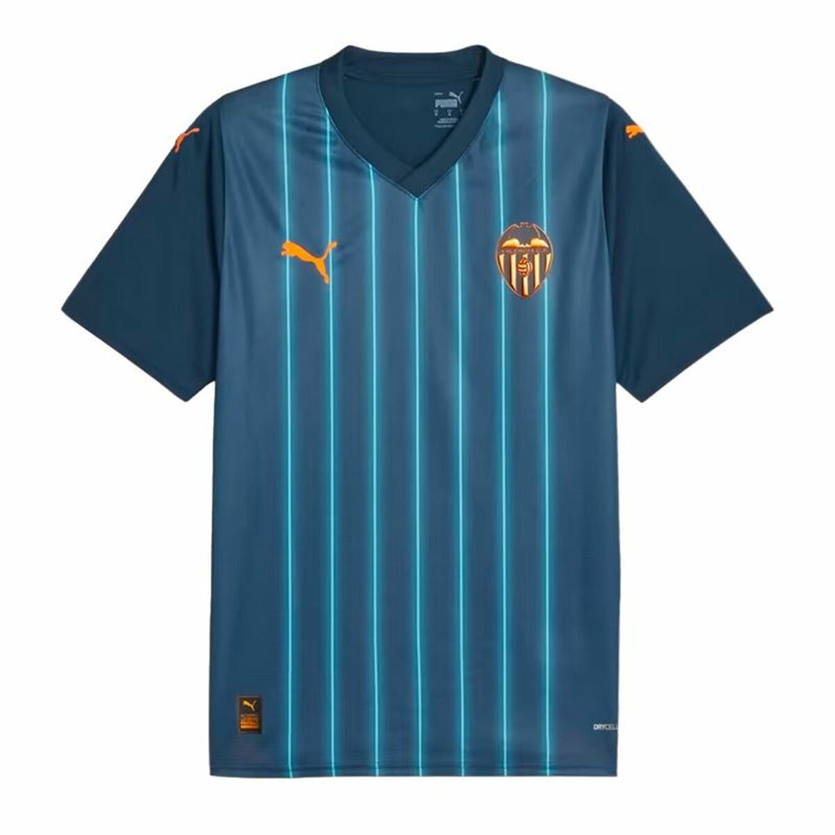 Children's Short Sleeved Football Shirt Puma Valencia C.F-0