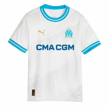 Child's Short Sleeve T-Shirt Puma Olympique de Marsella-7
