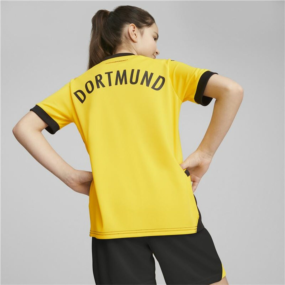 Children's Short Sleeved Football Shirt Puma Borussia Dortmund-3