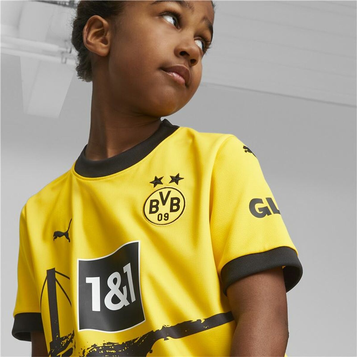 Children's Short Sleeved Football Shirt Puma Borussia Dortmund-2