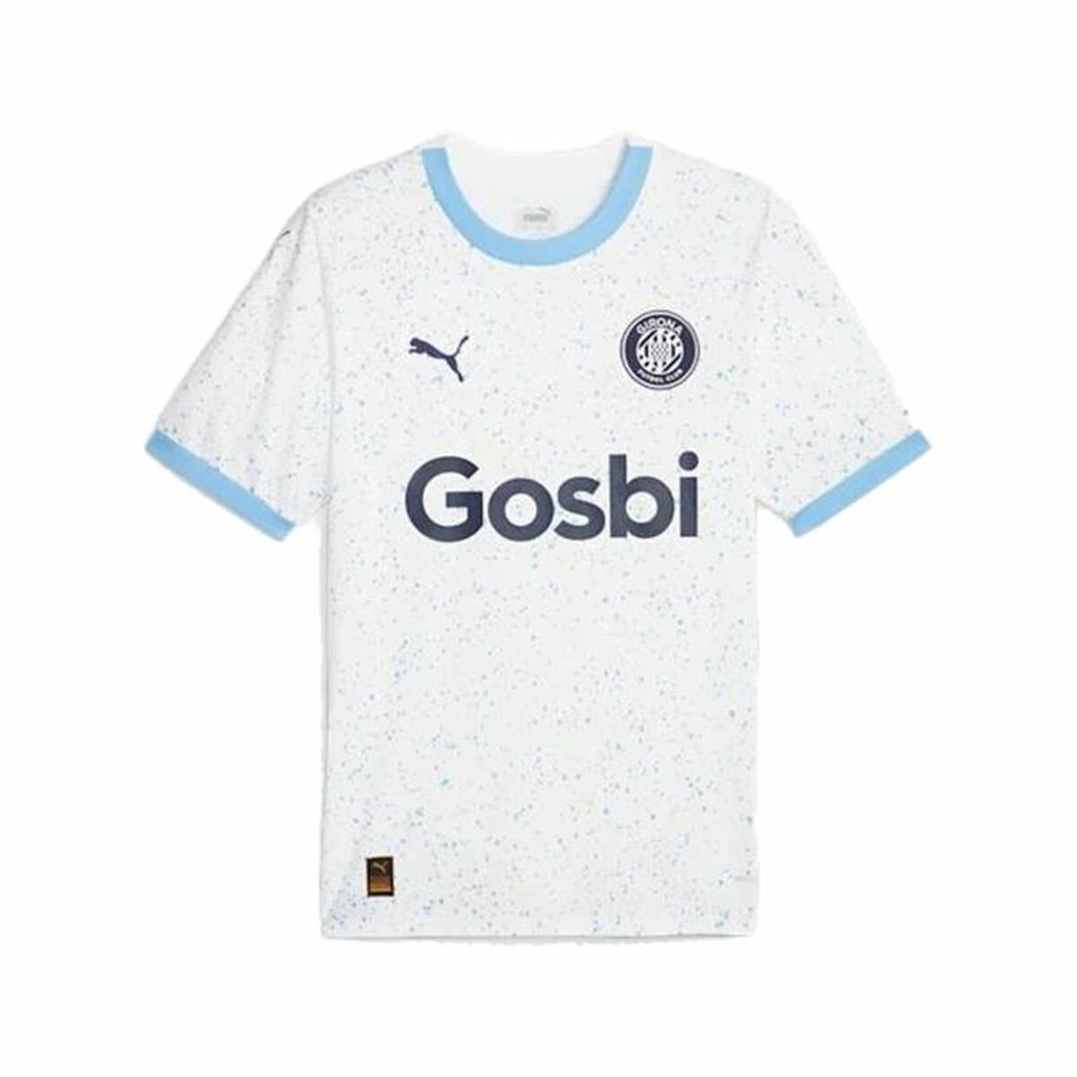 Men's Short-sleeved Football Shirt Puma Girona FC visitante 23/24 White-0