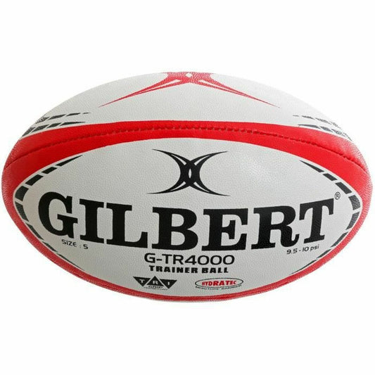 Rugby Ball Gilbert G-TR4000 5 White Red-0