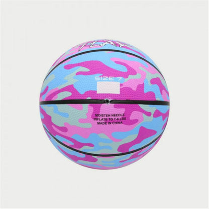 Basketball Ball Peak Peak Camo Ball Blue Light Pink (Size 5)-4