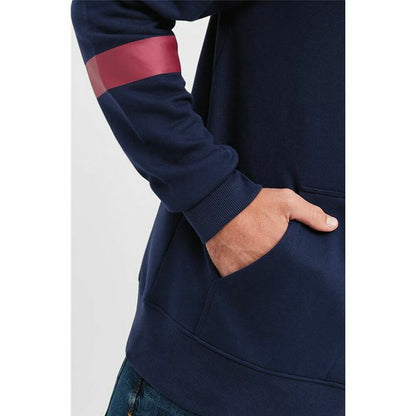 Men’s Hoodie F.C. Barcelona Navy Blue-5