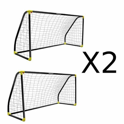 Set of 2 football goals Ociotrends 180 x 91 x 120 cm-1