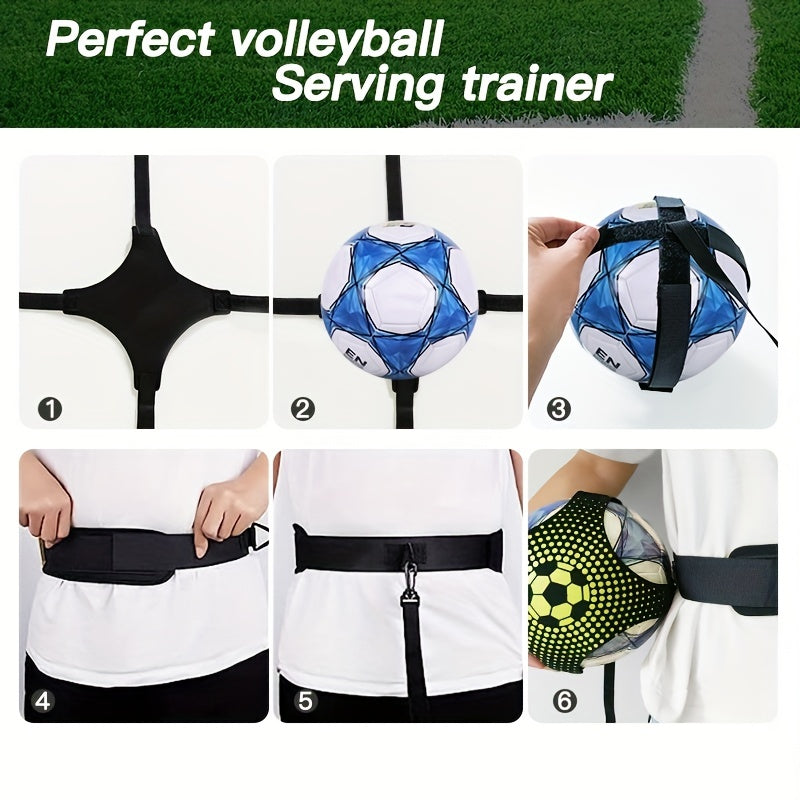 Soccer/Volleyball/Rugby Trainer For Beginner, Football Rebounder Set For Self Training, Auxiliary Fitness Equipment