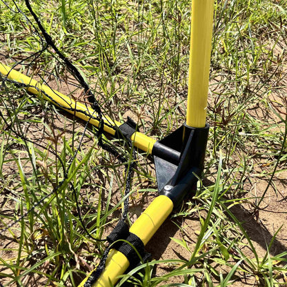 Wholesale Quick Set-Up Portable 12x6ft Folding Soccer Goal Steel Frame Durable Football Training Equipment