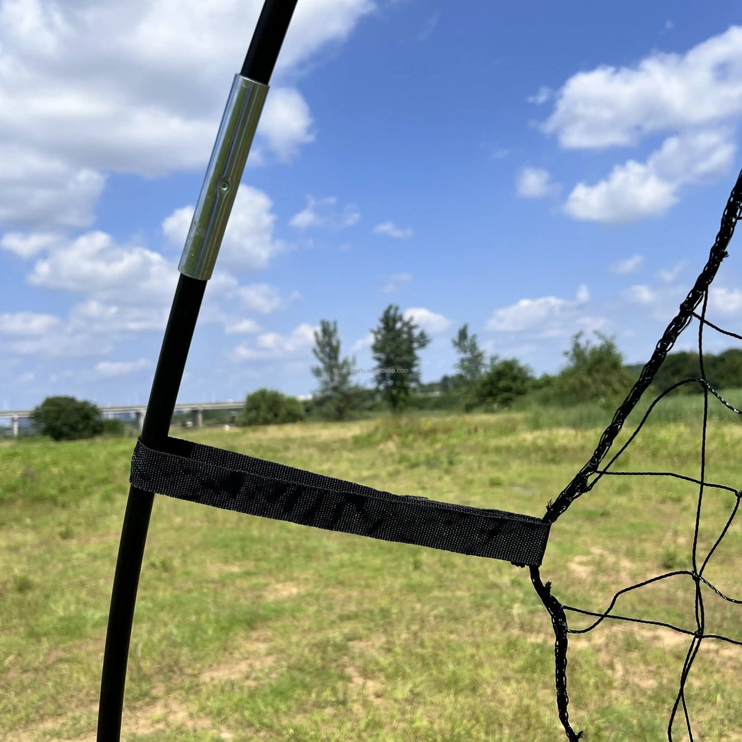 Wholesale Quick Set-Up Portable 12x6ft Folding Soccer Goal Steel Frame Durable Football Training Equipment